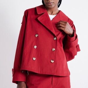 RUTI The Oversized Twill Trench